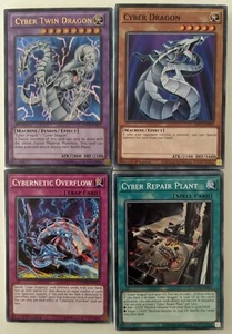 YuGiOh 43 Card Cyber Dragon Deck with 9 Card Extra Deck - Picture 1 of 8