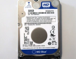 WD WD3200LPCX-00VHAT0 HHMTJHK (WX71) Malaysia 2.5" 320gb Sata 18JUN2016 - Picture 1 of 1