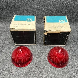 1956 Chevrolet TailLight Lens Set GM 5947161 Guide RI-56 NOS New Old Stock - Picture 1 of 15