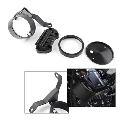 Kit de reubicación de soporte de montaje de velocímetro lateral CNC para Harley Sporster Low XL 883 Foto 1 de 4