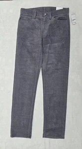 Brooks Brothers Pants Mens 30x32 Gray Corduroy Slim Fit Five Pocket Stretch New - Picture 1 of 9