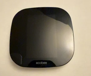 Ecobee Termostato Smart EB-STATZE3-02 usato nero bianco con base e piastra - Foto 1 di 7