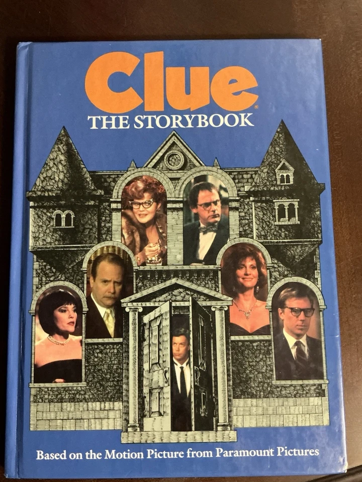 RARO DE COLECCIÓN - Clue The Storybook 1985 libro de tapa dura - antiguo - pista 1985 Foto 1 de 3