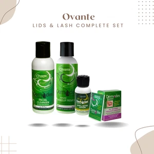 Demodex Control Kit Completo – Lavaggio Viso, Trucco, Lozione Occhi e Salviette - Foto 1 di 2
