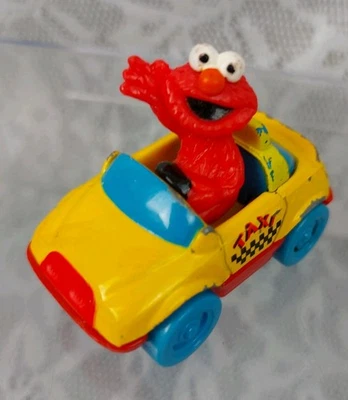 Литой красный автомобиль такси Matchbox Tyco Elmo Sesame Street Muppet 1996 - Изображение 1 из 4