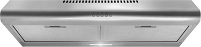 30 Inch Stainless Steel Range Hood Slim Under Cabinet Ductless Convertible - Image 1 of 4