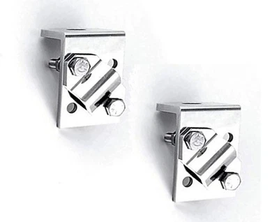 2 Lot Procomm JBC461 CB / HAM Radio 45 Degree Antenna Mirror Mount with No Stud - Image 1 of 2