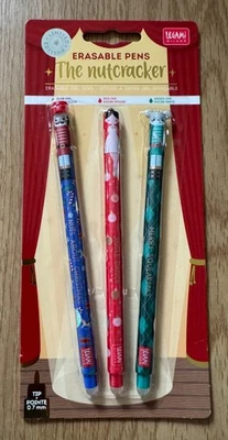 Legami The Nutcracker Erasable Gel Pens Set Limited Edition - NEU OVP SEALED - Bild 1 von 2