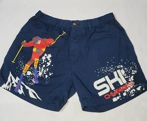 CHUBBIES Mens Sz M Shorts Cotton 4.5" inseam Apres SKI Snow USA Sporting Goods - Picture 1 of 12