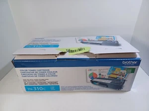 Genuine Brother TN-310C TN310C Cyan Toner Cartridge New Free Shipping - Picture 1 of 10