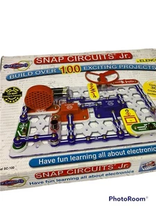 ELENCO Snap Circuits Jr. SC 100 Experiments Electronics Discovery Kit Incomplete - Bild 1 von 5