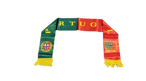 Portugal  Scarf Satin Printed .New Cover