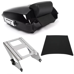 5.5" Razor Luggage Trunk Mount Rack For Harley Touring 2014-2025 Motorcycle - Picture 1 of 14