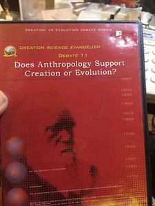 DOES ANTHROPOLOGY SUPPORT CREATION- (DEBATE 11) CREATION SCIENCE EVANGELISM--DVD - Picture 1 of 1