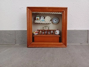 Reutter Miniaturen-Original- Germany-Porzellan Wandbild Puppenstube  - Bild 1 von 1