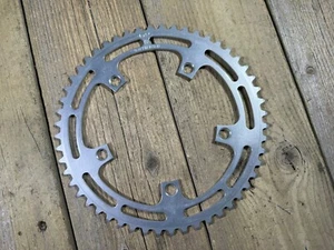 SHIMANO Chainring 52T S Fixie Track Old School BMX 5 Arm 130 BCD Japan Vintage - Picture 1 of 11