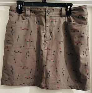 Eddie Bauer Womens Adventurer 2.0 Skort Sz 8 - Picture 1 of 7