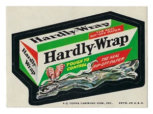 Topps Wacky Packages 1974 8th Series 8 apenas envuelto papel estafado casi nuevo- - Imagen 1 de 1