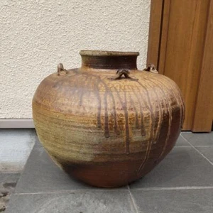 Vase Japanese Pottery of Bizen #2690 Vase 34x42cm/13.38x16.53" Vase Japanese - Picture 1 of 5
