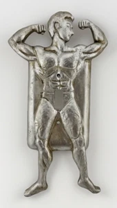 Light Switch Cover Adult Humor Decor Man Flashing Muscle Man Adonis Atlas - Picture 1 of 3