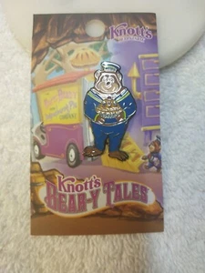 Knotts Berry Farm Lapel Pin #15 Bear-y Tales Bear LE for Park 100th Anniversary - Picture 1 of 2