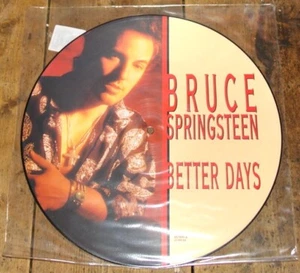 BRUCE SPRINGSTEEN ~ BETTER DAYS ~ LTD EDITION UK PICTURE DISC 12" 1992 - Picture 1 of 2