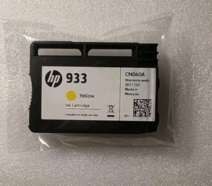 Genuine HP 933 Yellow Ink Cartridge CN060A - Picture 1 of 3