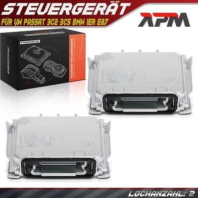 2x Centralina Xenon Illuminazione per VW Passat 3C2 3C5 BMW Serie 1 E87 Seat Leon 1P1 - Immagine 1 di 4