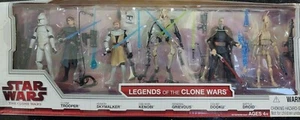Star Wars Legends Of The Clone Wars Set sealed figure set - damaged packaging. - Picture 1 of 10