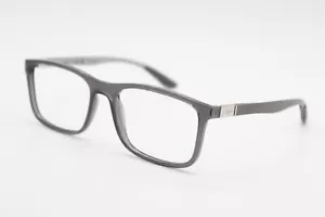 NUOVI OCCHIALI DA VISTA RAY-BAN RB 8908 8061 GRIGIO FIBRA DI CARBONIO NERO AUTENTICI 55-18 - Foto 1 di 4