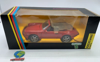 Schabak Porsche Carrera 2 Cabrio, scala 1:24 - 1:25, vintage (2855) - Immagine 1 di 4