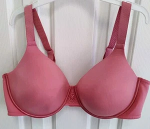 Sujetador Vanity Fair 76380 Talla 42D Rosa Belleza Espalda Forrado con Aros Cobertura Completa - Imagen 1 de 6