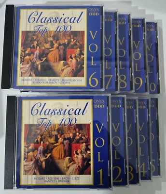 NEW Imperial Classics by Favorite Composer 10 CD Box Set Classical Collection - Image 1 of 4