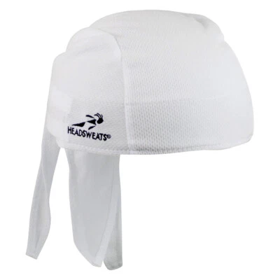CLÁSICO BLANCO HEADSWEATS COOLMAX BANDANA ROCÍO ABRIGO TRAPO NUEVO Foto 1 de 2