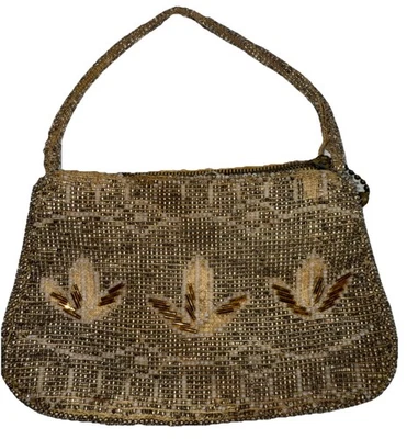 复古 WICO 小号串珠图案钱包 捷克斯洛伐克制造 — 第 1/4 张图片