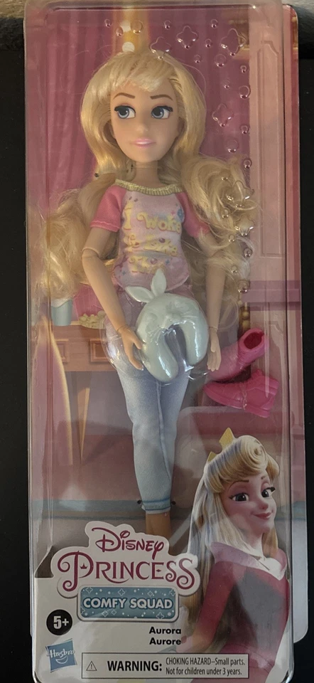 Disney Princess Comfy Squad Aurora Fashion Doll 2020 Kid Toy Gift