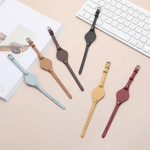 Correa de reloj de cuero real ajustable para Fossil Es3077 2830 3262 3060 e - Imagen 1 de 17