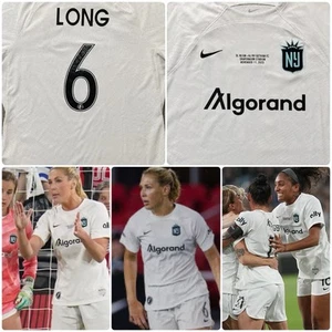 Nike Gotham FC NY/NJ NWSL USWNT #6 Long Player Issue Match Final Jersey L - Picture 1 of 14