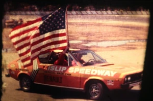SEHR SELTENE 70ER JAHRE ISLIP SPEEDWAY 16 MM FILMROLLE PACE CAR RACES FAHRER ERSTAUNLICH! - Bild 1 von 24