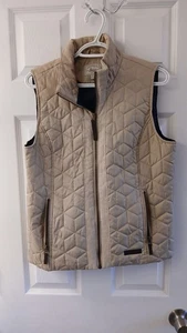 Gilet trapuntato GH Bass & Co - Donna medio, marrone, dettaglio ecopelle scamosciata - Foto 1 di 8