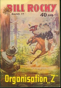Bill Rocky n.o 77 de 1952 - ¡EXCELENTE Z0 sin leer! CUADERNO NOVELA PABEL WESTERN RAREZA - Imagen 1 de 3