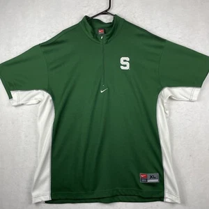 Nike Michigan State Spartans Shooting Shirt Swoosh Size XL Vintage - Picture 1 of 10