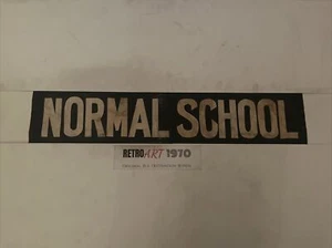 Normal School - KMG Scotland Maryhill Depot Glasgow Bus Blind 35” GIFT - Foto 1 di 12
