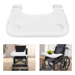 Tabla de mesa para silla de ruedas Mesa para silla de ruedas Bandeja de regazo para comer lectura - Imagen 1 de 23
