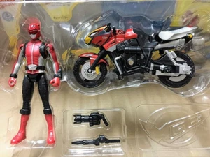 Power rangers - Go-Busters MBAF Red Buster Cheeda Nick transformable bike set - Picture 1 of 3