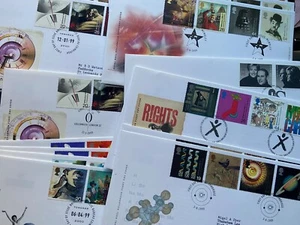 GB 1990's First Day Covers - typed addresses -  see menu for Set - Picture 1 of 100