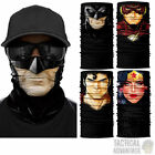 Superhero Multi Function Face Cover Snood Scarf Bandanna Tube Super Hero UK