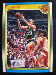 1988 Fleer Larry Bird All-Star #124 Celtics - Picture 1 of 2