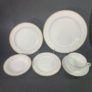 Excelente ajuste de lugar vintage Noritake Goldcroft 4983 china fina 6 piezas - Imagen 1 de 4