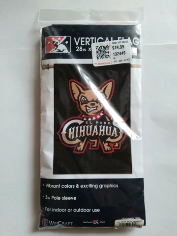 MLB Minor League Baseball El Paso Chihuahuas flag 28" x 40" Cover